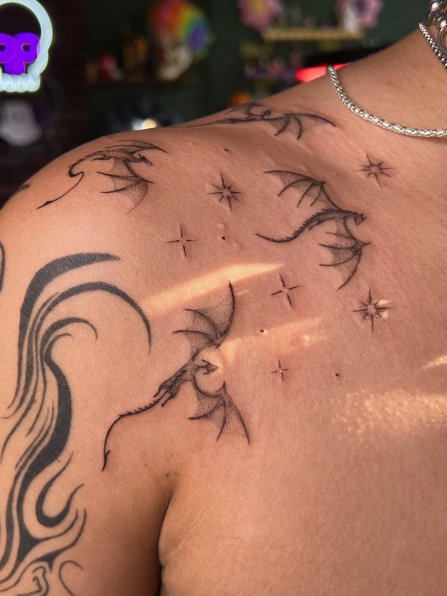Floral tattoo by Daiisy